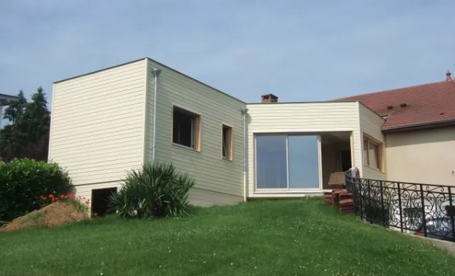 Extension de maison, Montluçon, ÉRIC FOUQUET Architecte